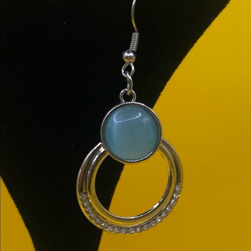 Blue & Silver Earrings